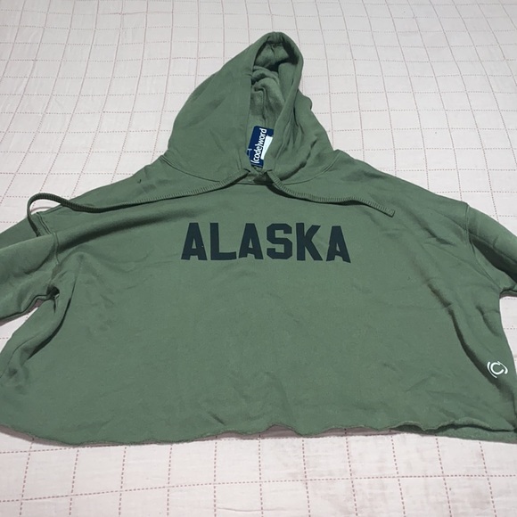 ALASKA CROP HOODIE - Picture 2 of 4
